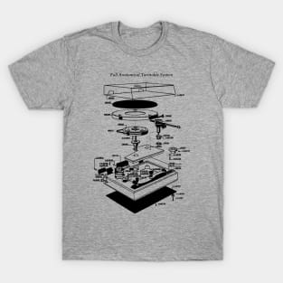 Turntable Anatomy T-Shirt